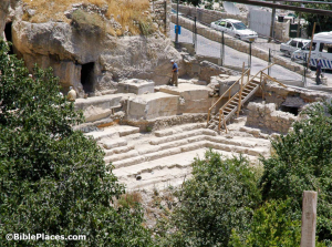 The Pool of Siloam. Photo: Todd Bolen, BiblePlaces.com